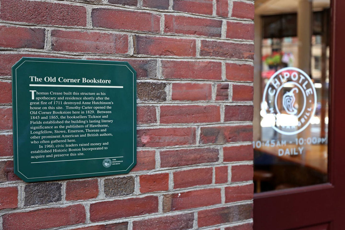 Bygone Bookstores of Boston, The Old Corner Bookstore