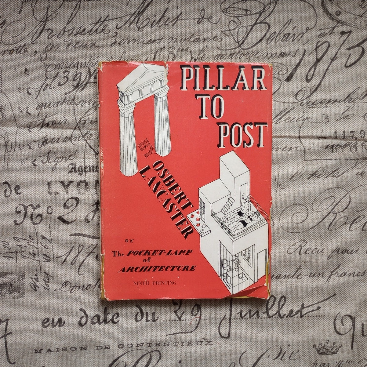 Pillar To Post By Osbert Lancaster HCDJ 1948 Pocket-Lamp Of Architecture