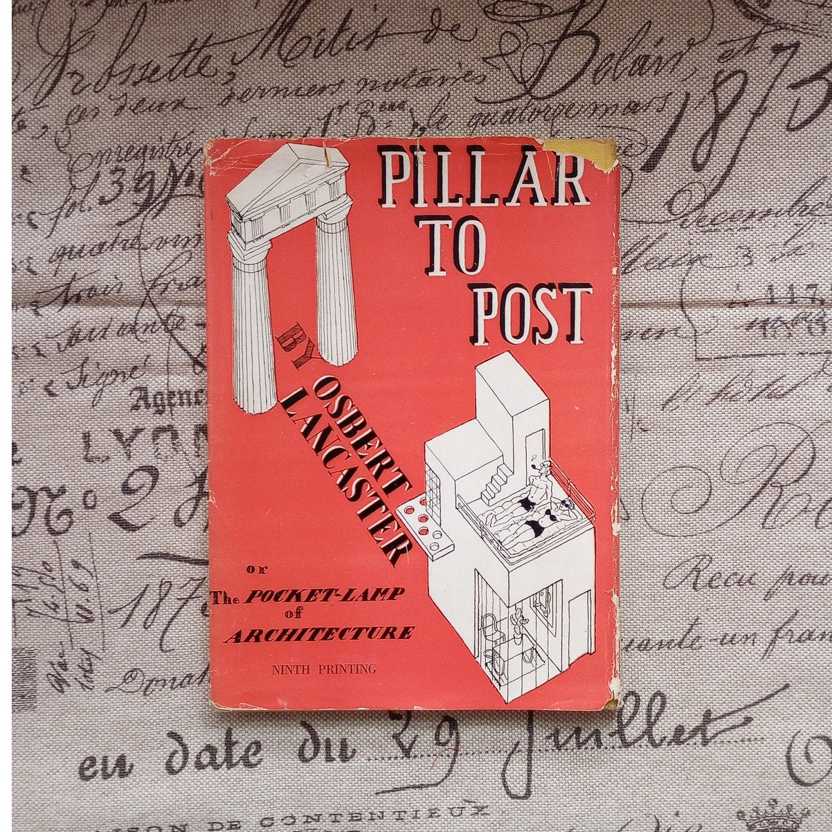 Pillar To Post By Osbert Lancaster HCDJ 1948 Pocket-Lamp Of Architecture