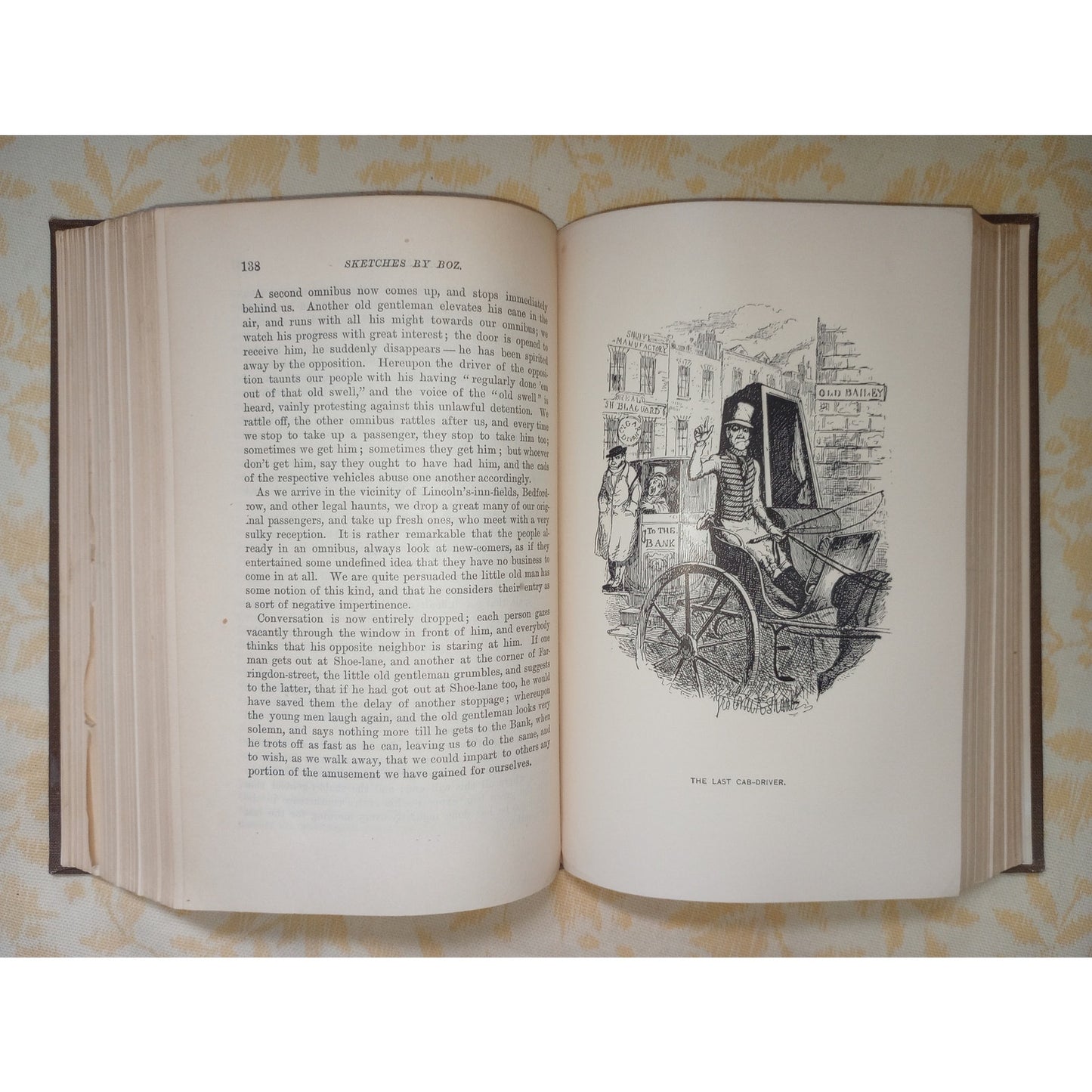 Complete Works of Charles Dickens Library Edition Illustrated Antique Book Set