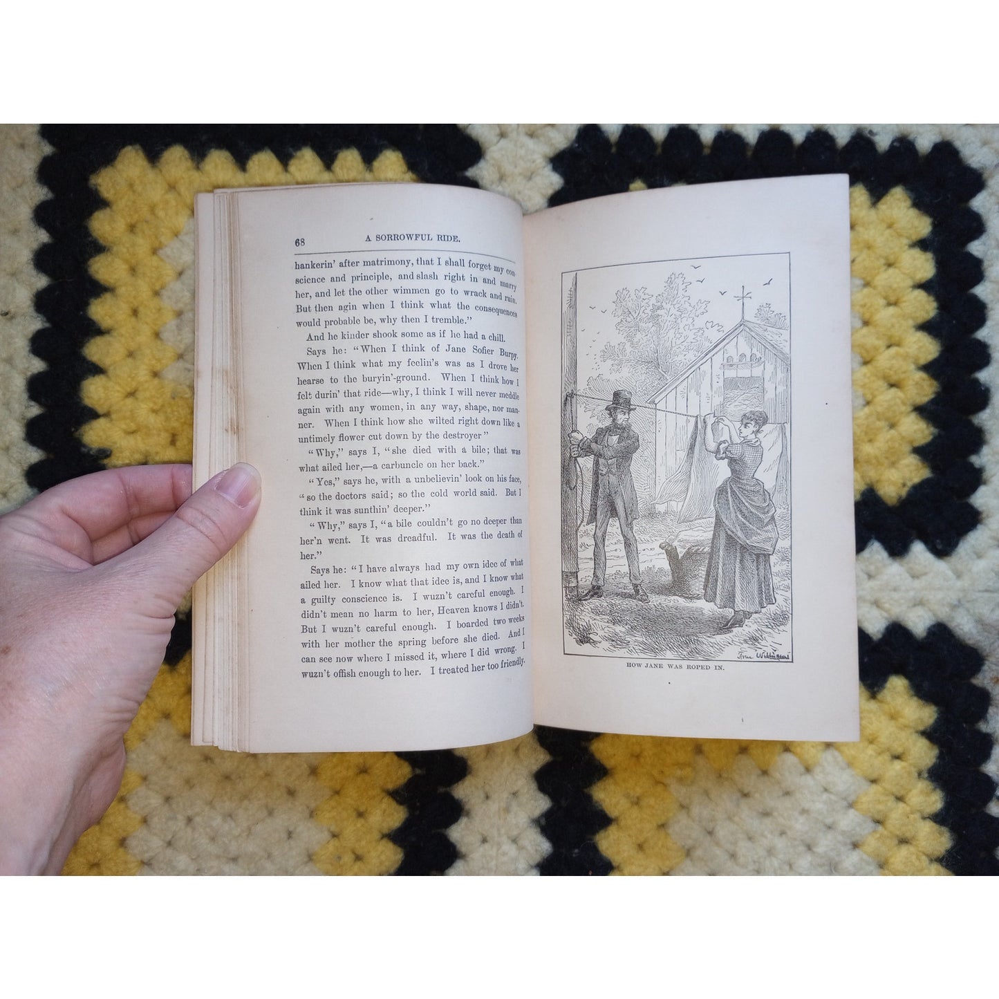 My Wayward Pardner by Marietta Holley Antique Illustrated Feminist HC 1881