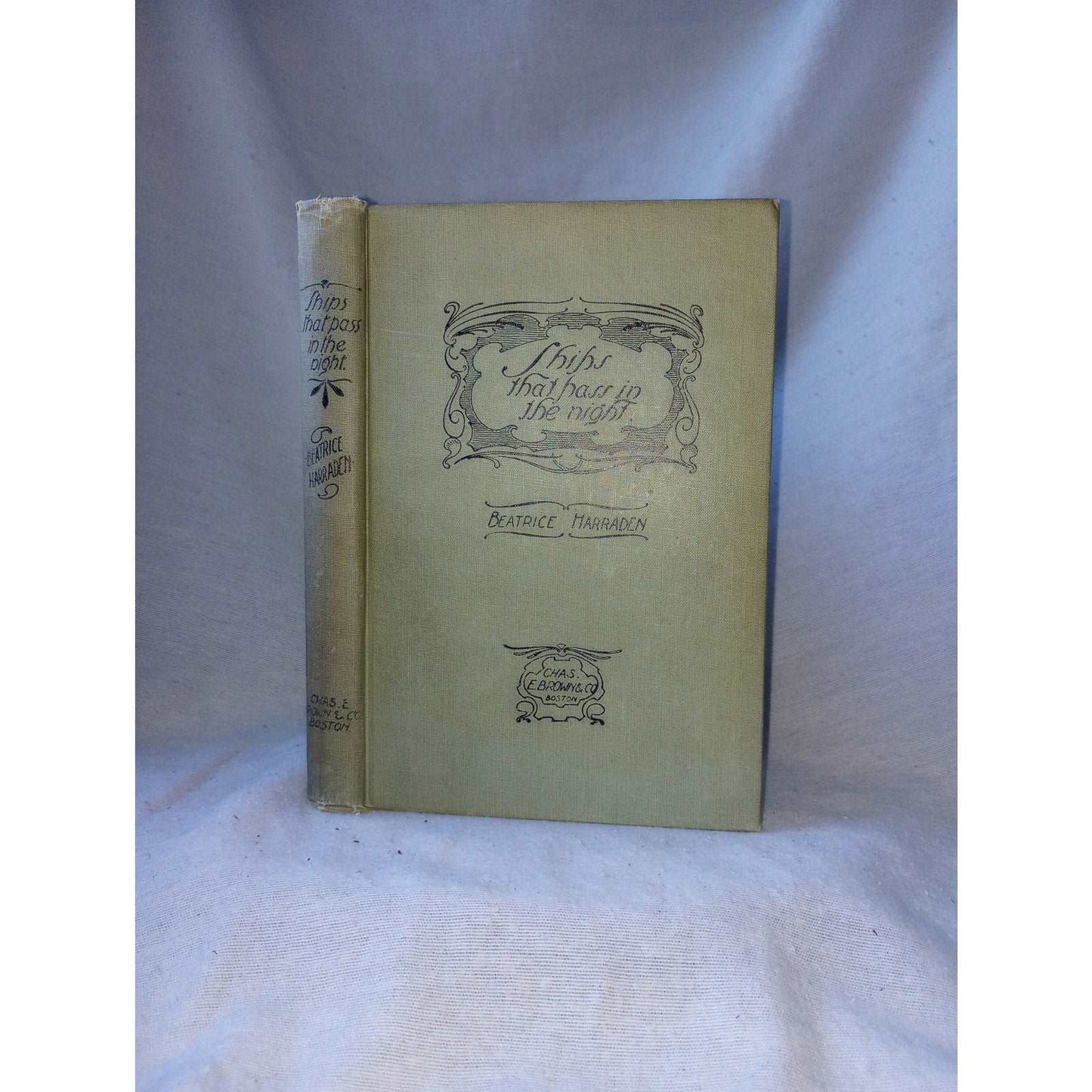 1893 Two Ships That Pass In The Night by Beatrice Harraden Kurhaus Love Story