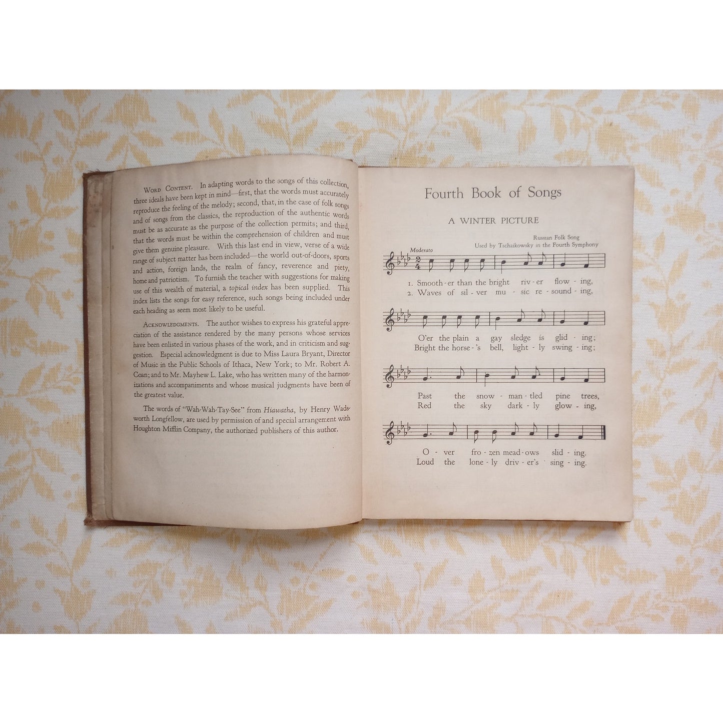 Fourth Book of Songs By Robert Foresman Classical Composers Folk Songs 1925