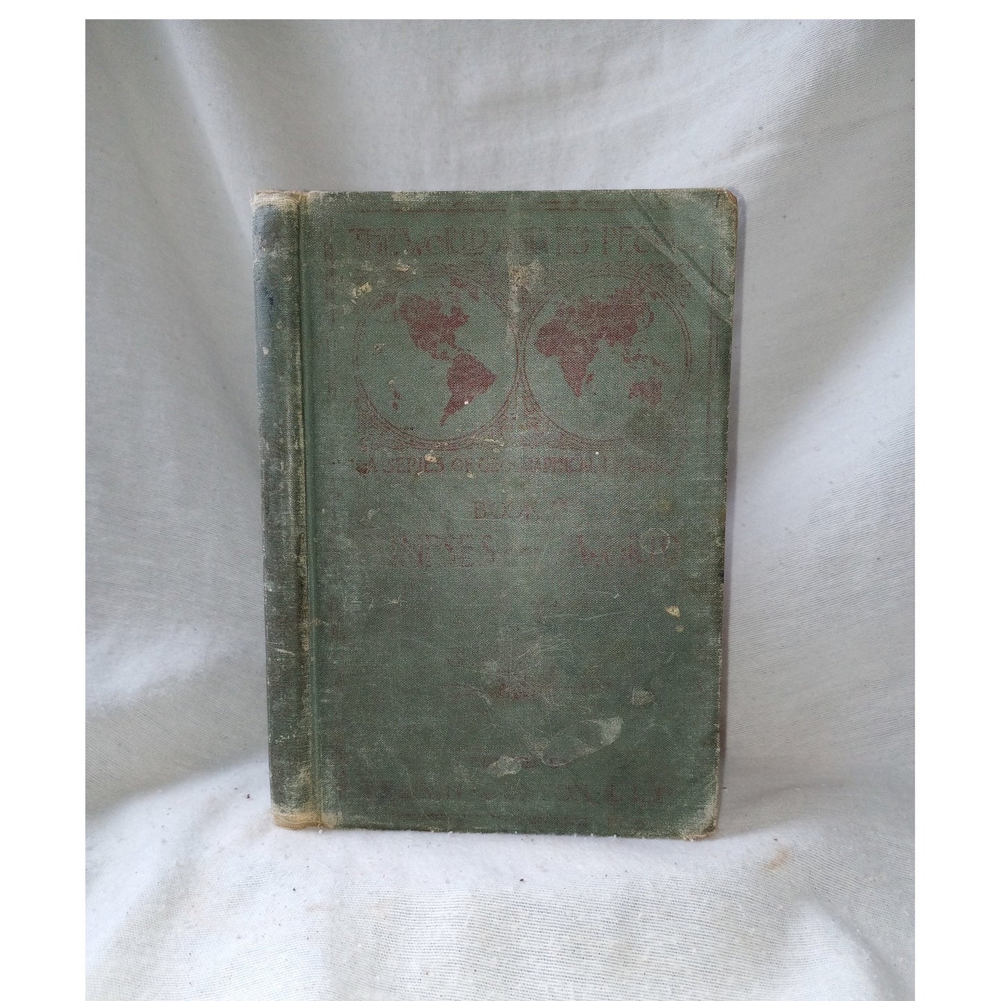 The World And People: Views In Africa 1897 Shabby Chic Antique School Book