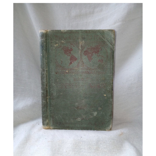 The World And People: Views In Africa 1897 Shabby Chic Antique School Book