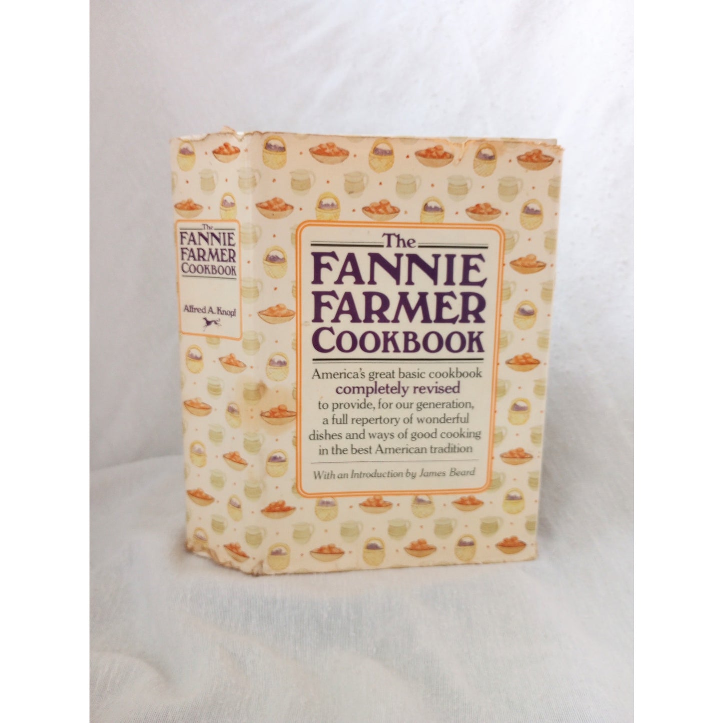 The Fannie Farmer Cookbook 1979 1st Edition Thus HCDJ Signed Marion Cunningham