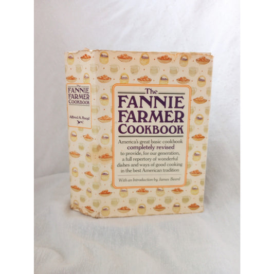 The Fannie Farmer Cookbook 1979 1st Edition Thus HCDJ Signed Marion Cunningham