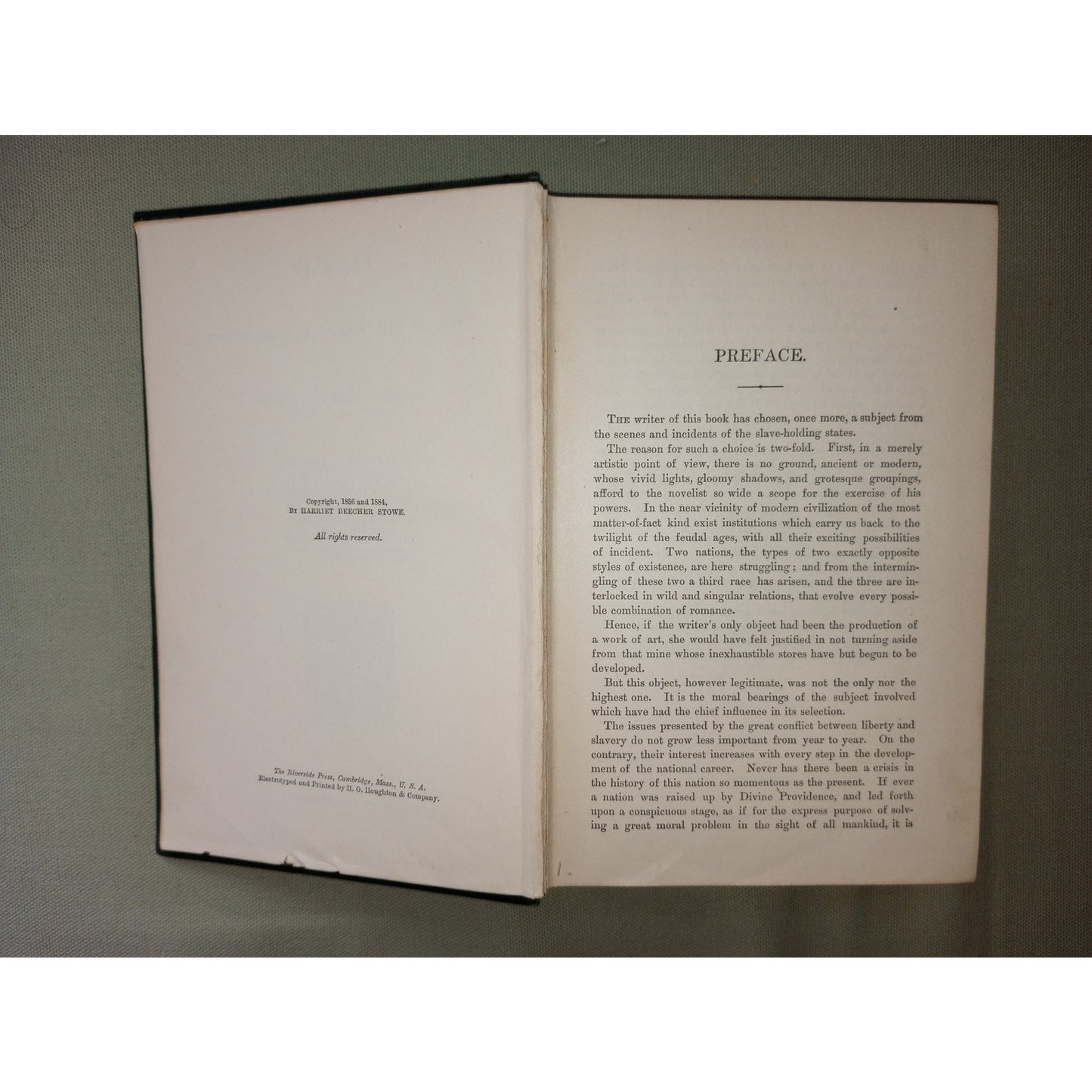 Dred Tale Of The Great Dismal Swamp Harriet Beecher Stowe 1884 Houghton Mifflin