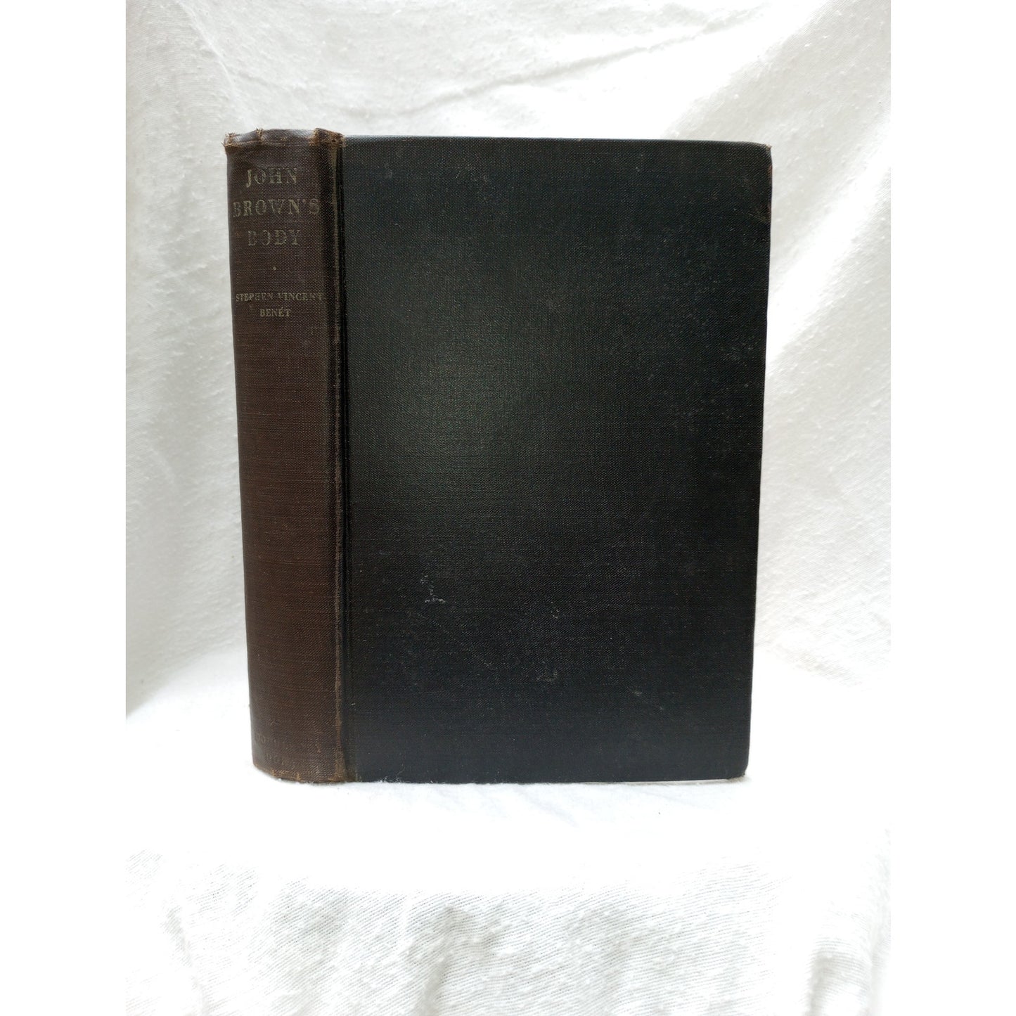 Stephen Vincent Benet Pulitzer Prize Poet John Brown's Body 1st Edition 1928