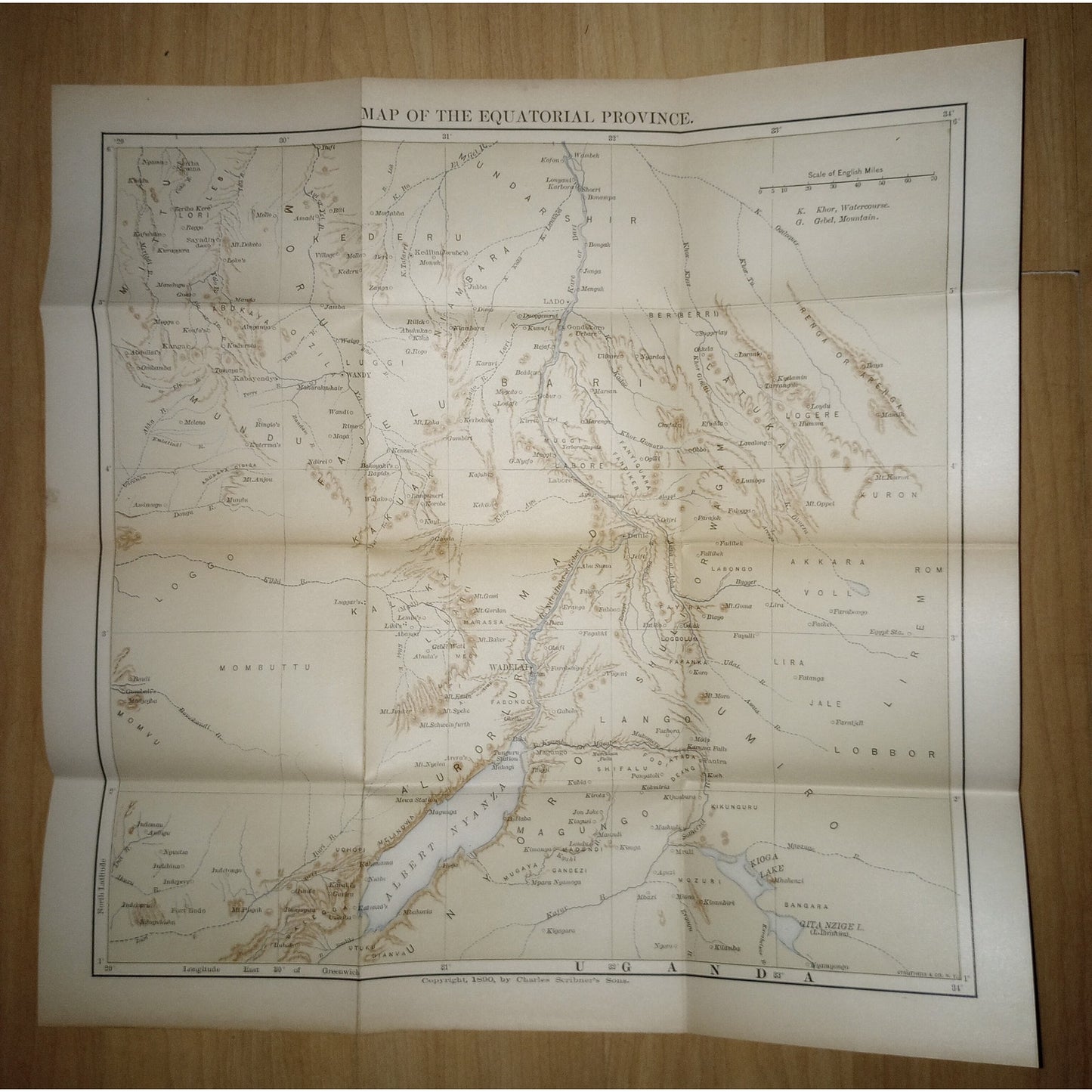 In Darkest Africa Henry M Stanley 1891 2 Folding Antique Maps Emin Pasha Vol II