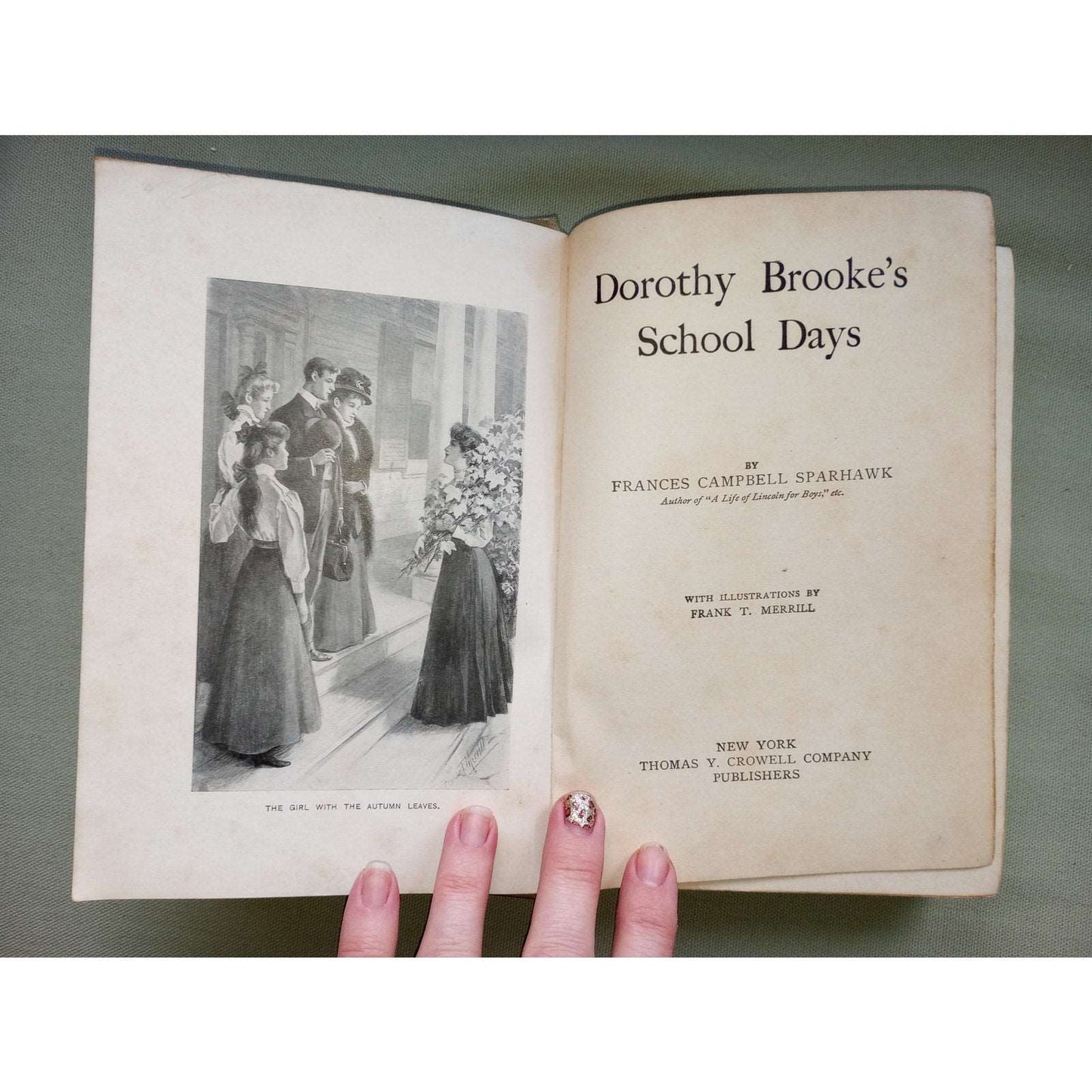 Dorothy Brooke's Schooldays Frances Campbell Sparhawk HC 1909 Illus Merrill