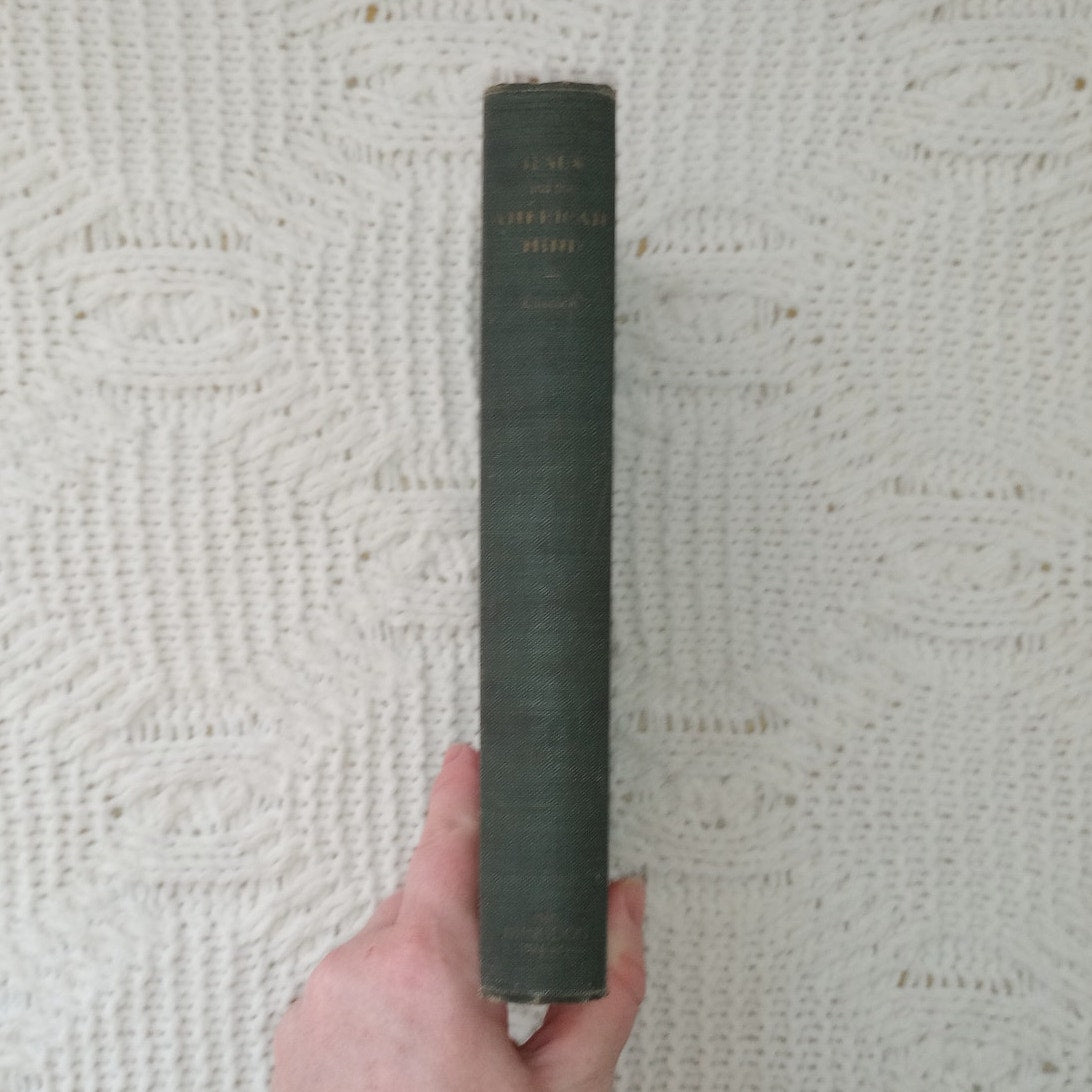 First Edition Jesus & The American Mind Halford Luccock Vintage 1930 Hardcover