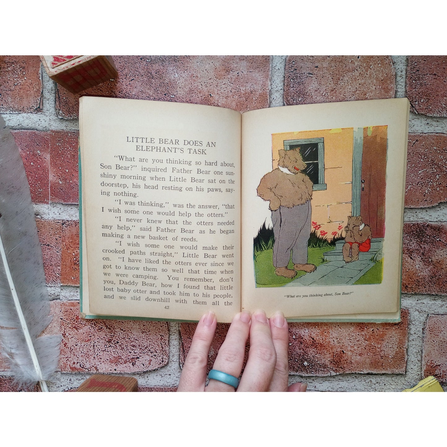 Little Bear & His Friends Frances Margaret Fox Frances Beem Art 1933 Vintage