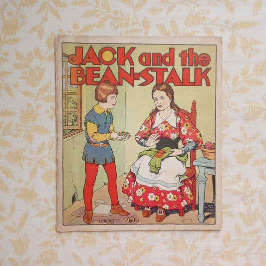 Linenette Jack & The Beanstalk Gordon Robinson Color Plates Sam'l Gabriel Sons