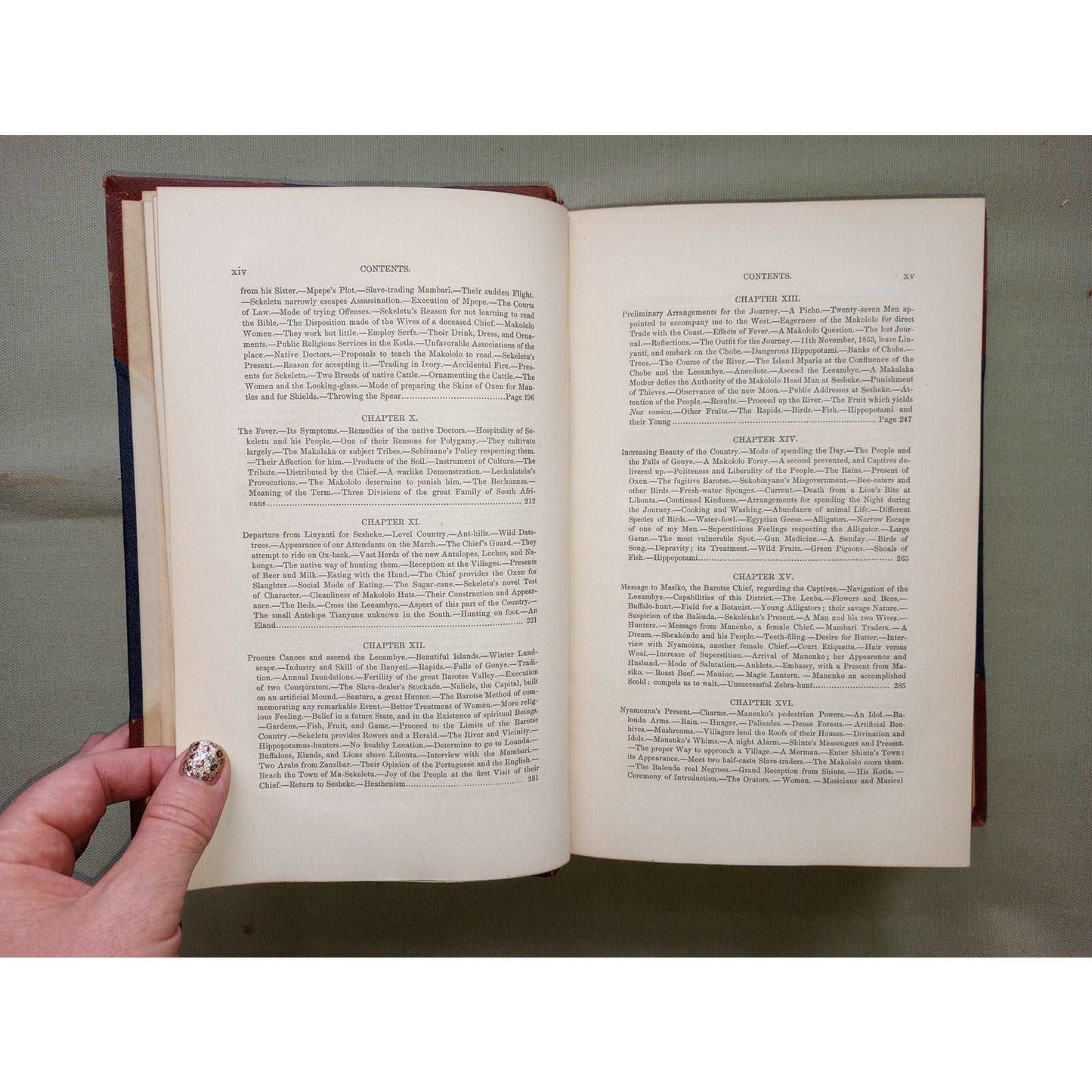 David Livingstone Missionary Travels In South Africa 1858 1st Ed US FOLDOUT MAP