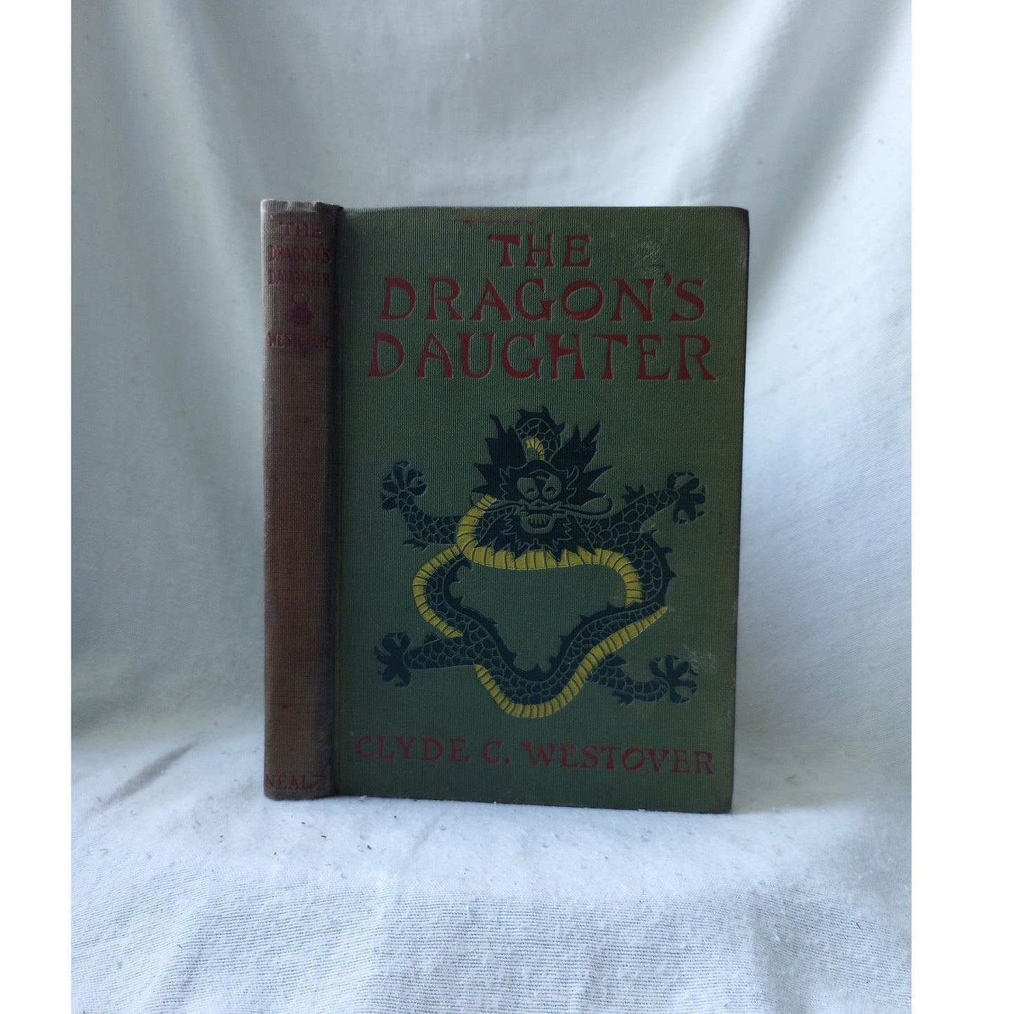 RARE The Dragon's Daughter Clyde Westover 1st Edition Antique 1912 Chinese Mafia