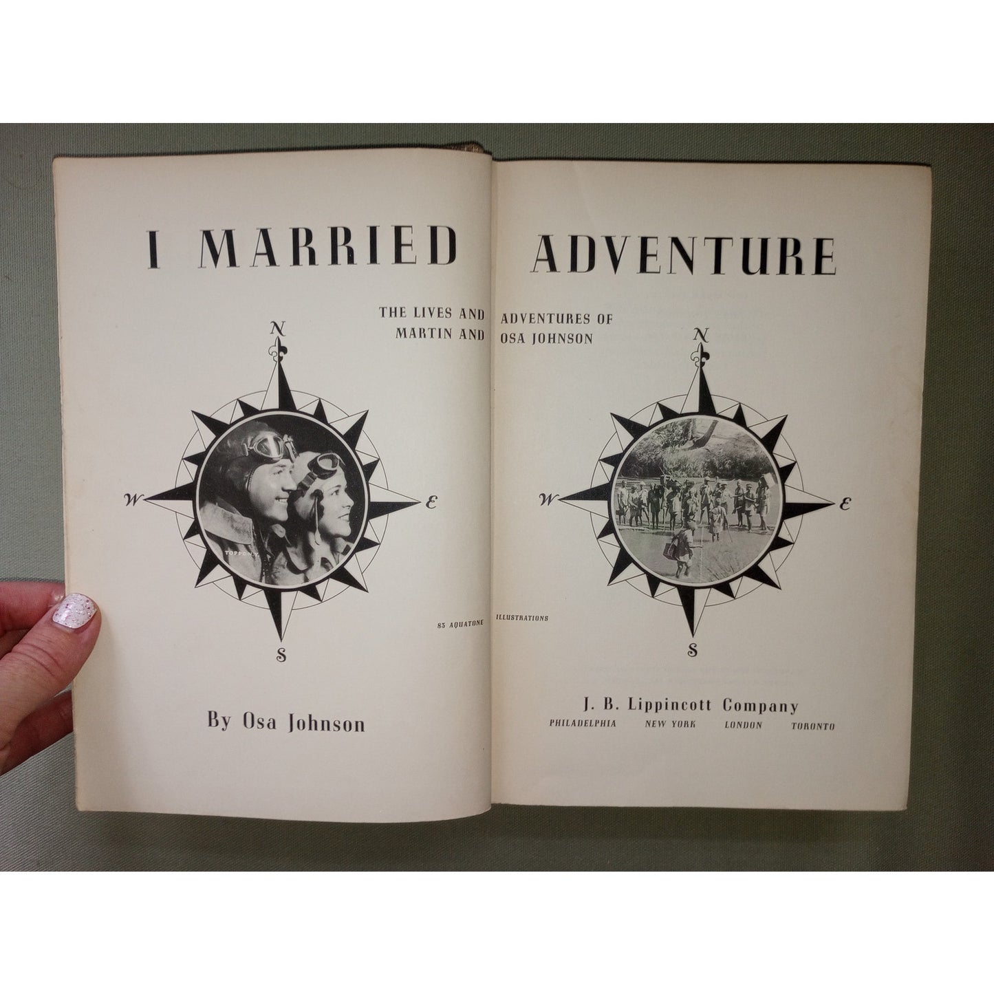 I Married Adventure Osa Johnson 1940 First Edition Fifth Impression