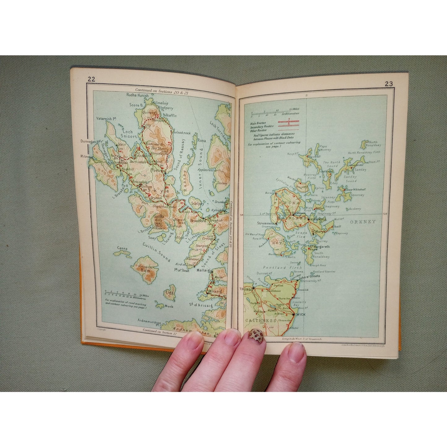 Scotland For Everyman Hermann Piehler Scottish Life MAPS Edinburgh Glasgow Loch