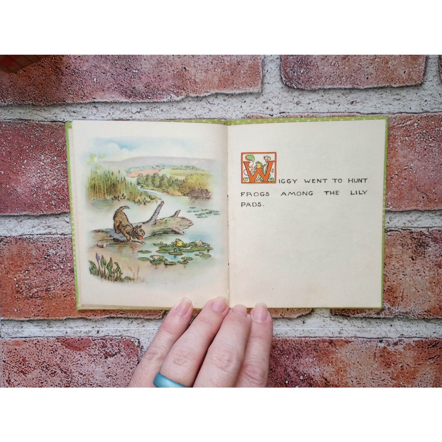 Alexander The Gander Tasha Tudor SIGNED 1945 4th Printing VTG Children's Book