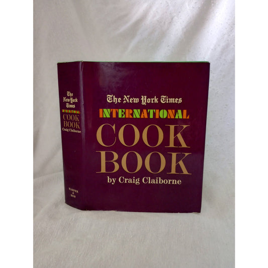 The New York Times International Cook Book 1st Edition 1971 Craig Claiborne HCDJ