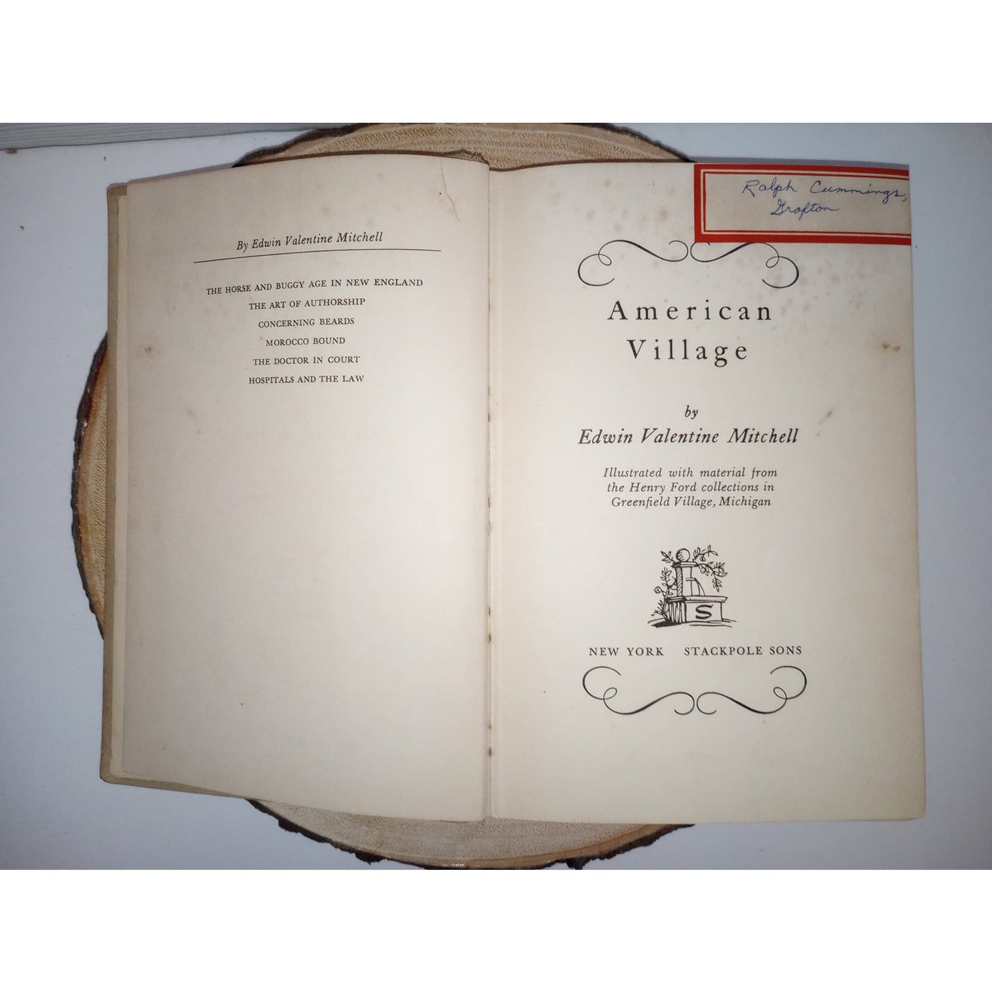 American Village [Edwin Valentine Mitchell, 1938] Henry Ford Museum Photos