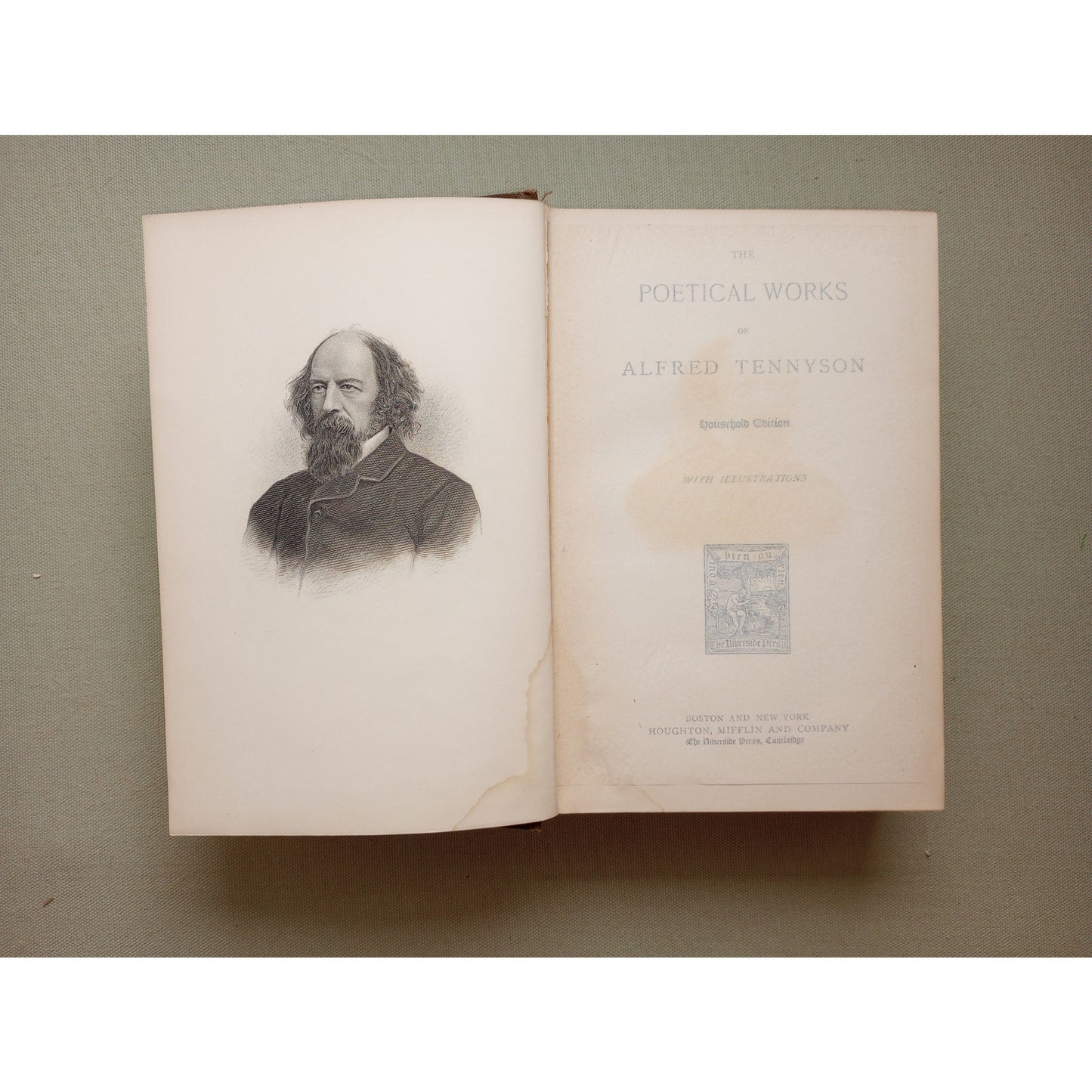 The Poetical Works of Alfred Tennyson Illustrated Household Edition