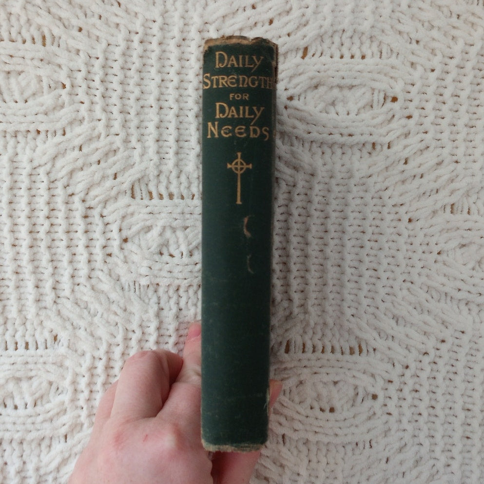 Daily Strength For Daily Needs Rare 1890 Edition HC Catholic Prayer Book, Boston