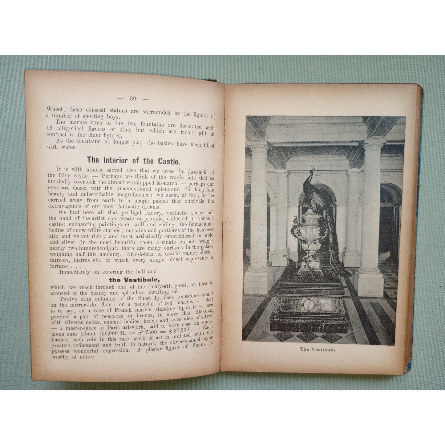 The Royal Bavarian Castles in Word & Picture: Guide to Palaces 1890 Munich RARE