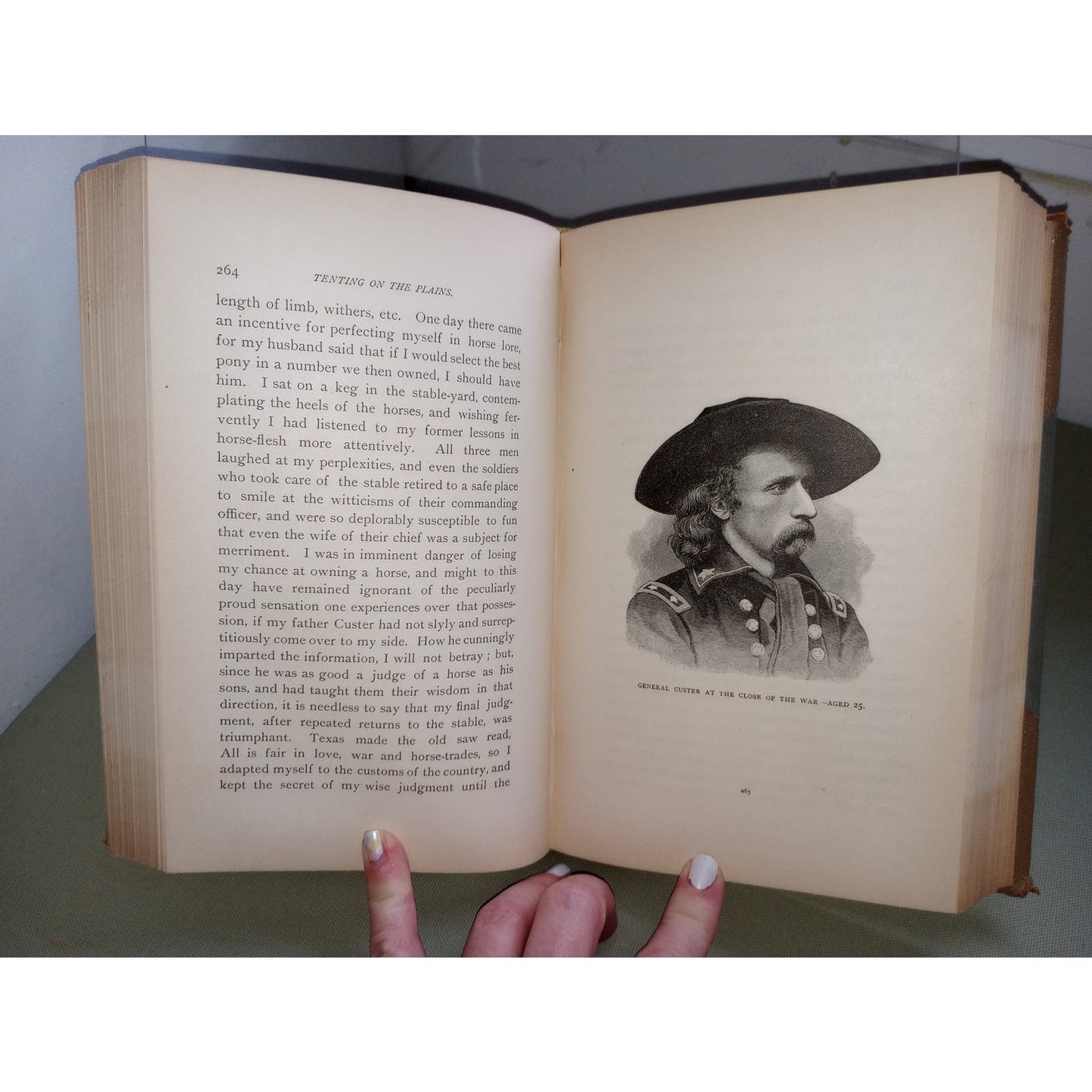 Tenting On The Plains General Custer in Kansas & Texas First Edition 1887