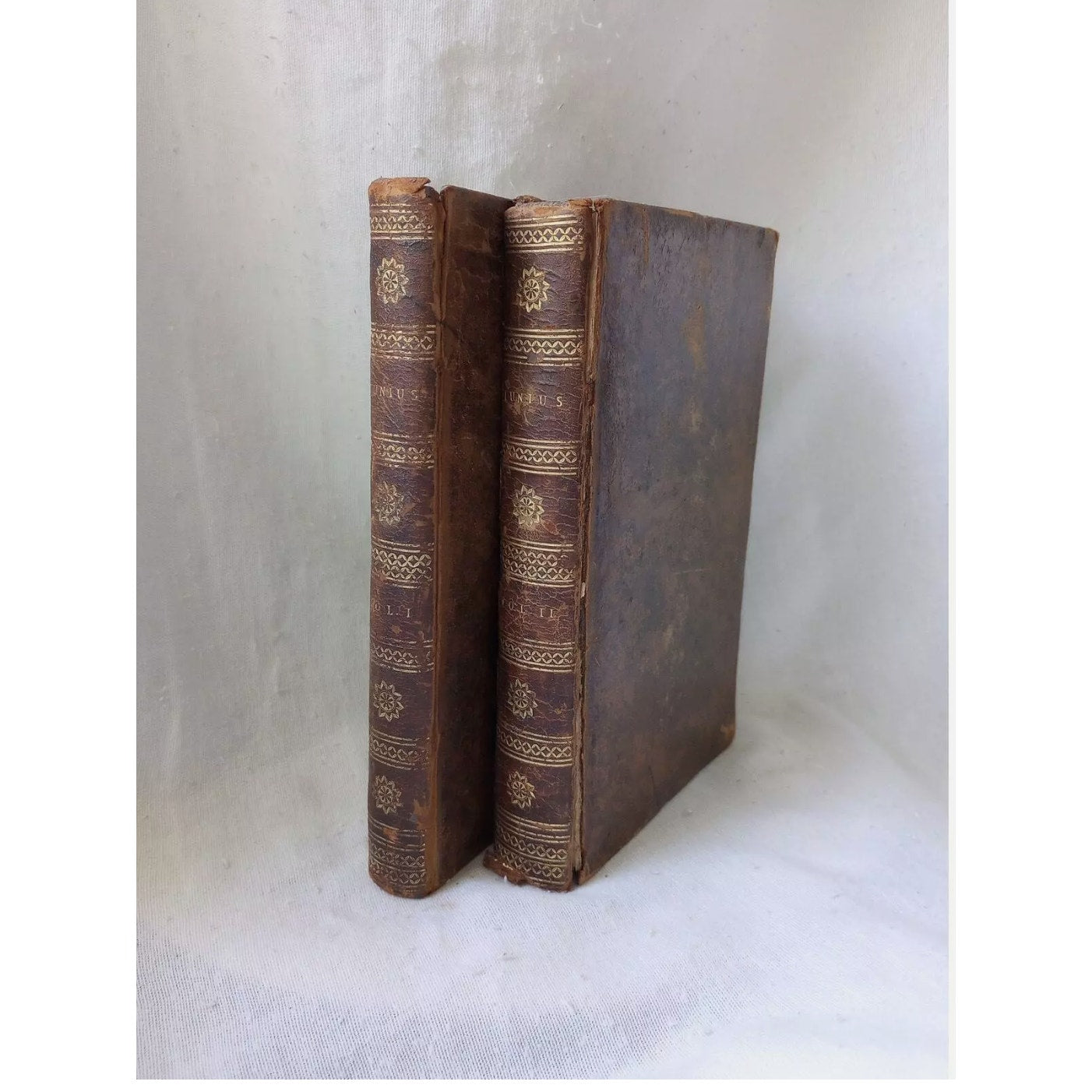 Stat Nominus Umbra The Letters of Junius 2 Volume 1st Edition Thus Antique 1794