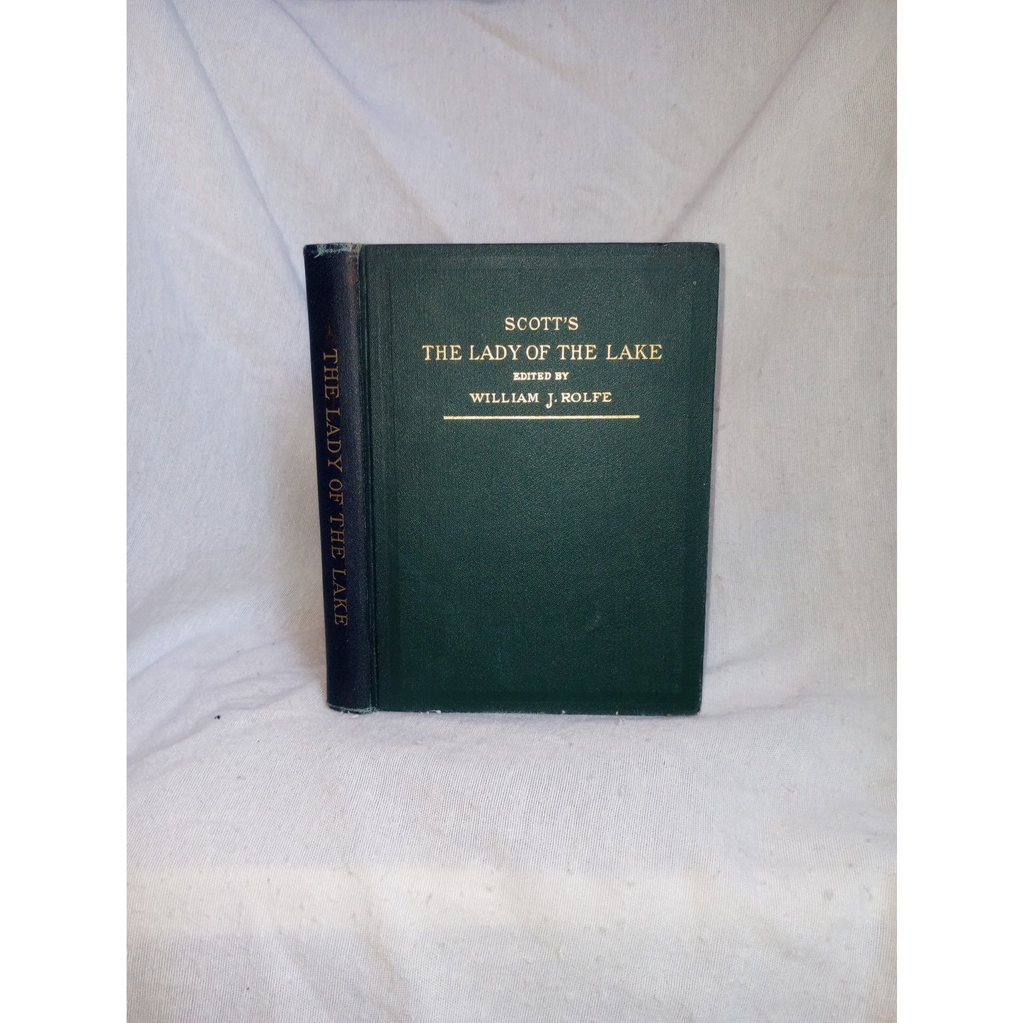 Sir Walter Scott's The Lady of the Lake Antique Book 1908 Illustrated