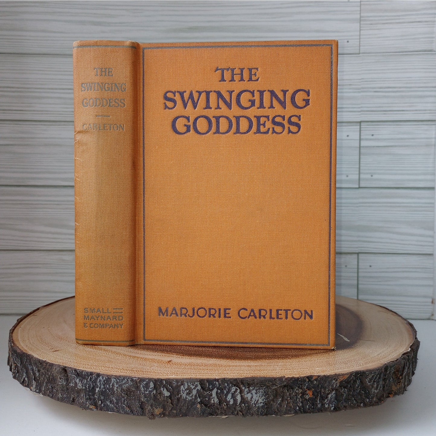 THE SWINGING GODDESS [MARJORIE CARLETON, 1926] MYSTERY NOVEL RARE 1ST EDITION