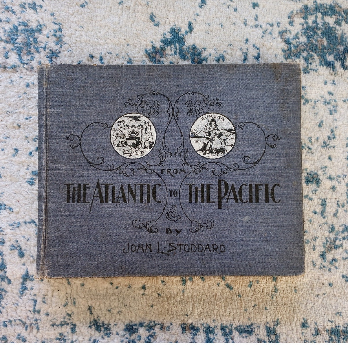 From The Atlantic to The Pacific Illustrated Tour John L Stoddard 1902 Antique