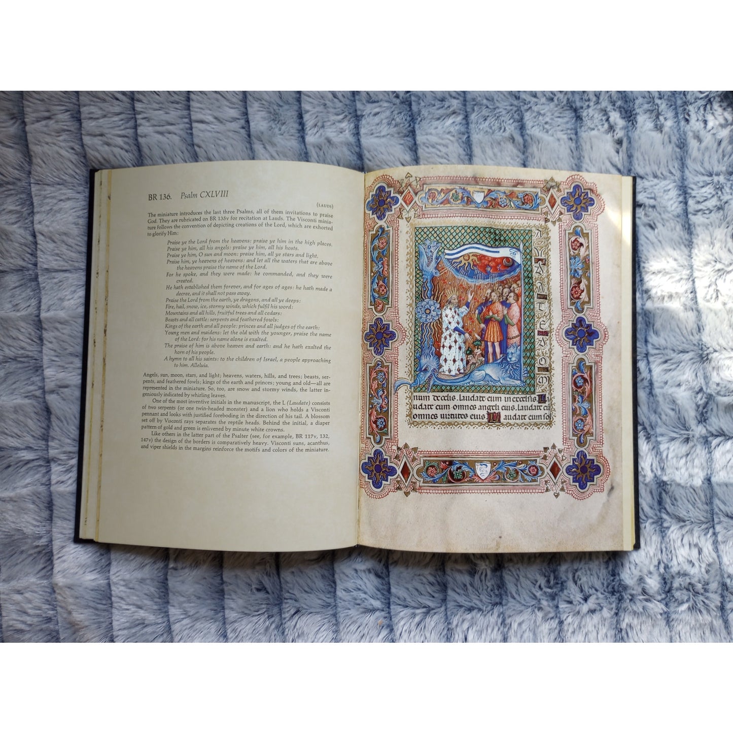 The Visconti Hours National Library Florence Meiss & Kirsch 1972 In Slipcase