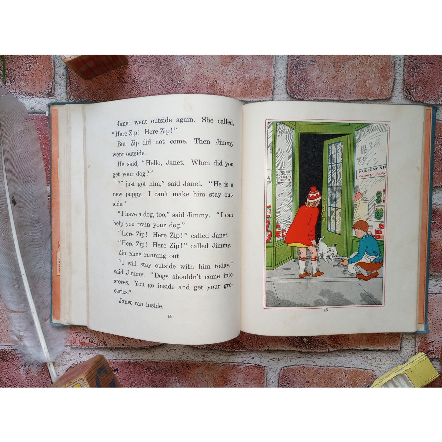 Jimmy The Groceryman, Jane Miller, Vintage Children’s Book 1934 First Edition