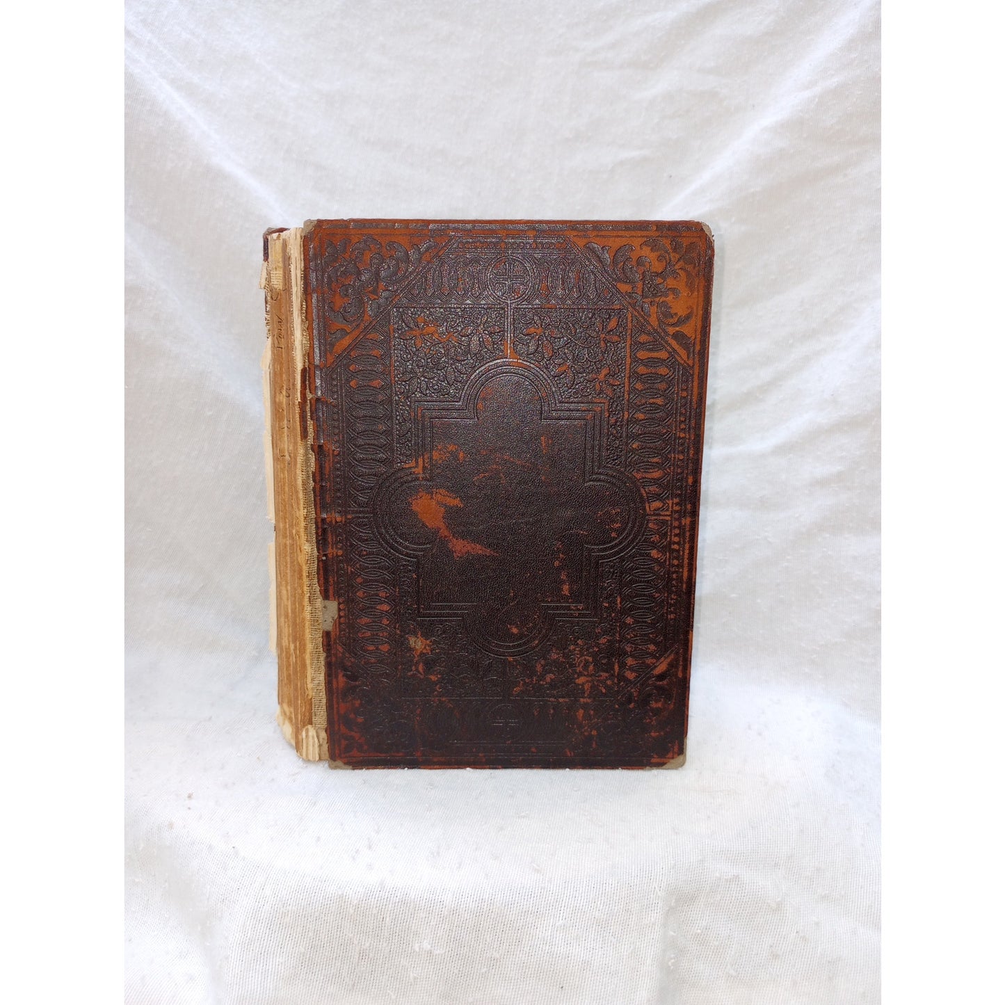 RARE Book Of Prayer & Praise For Congregational Worship 1893 Antique Book Boston