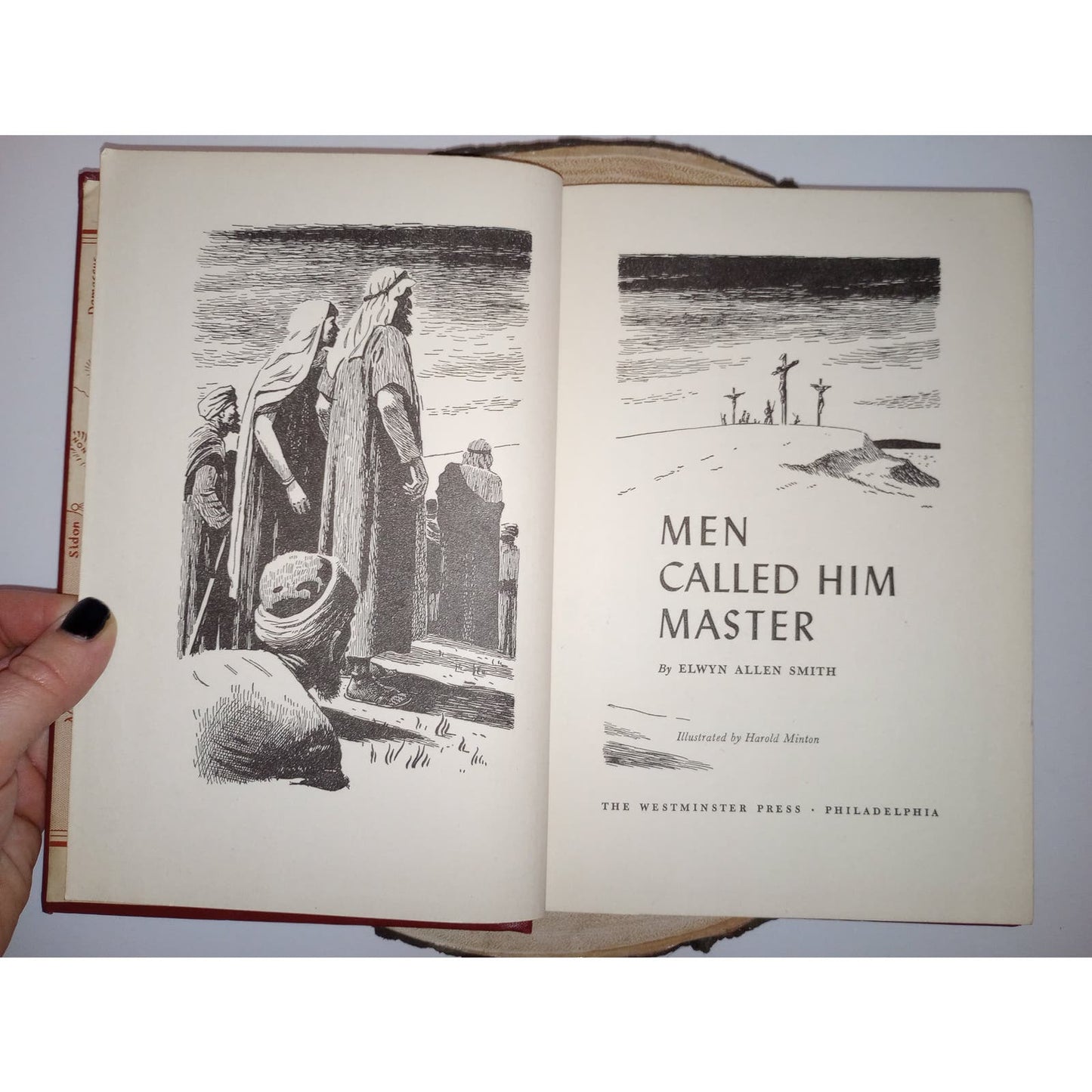 Men Called Him Master [Elwyn Allen Smith, 1948] Illustrated by Harold Minton