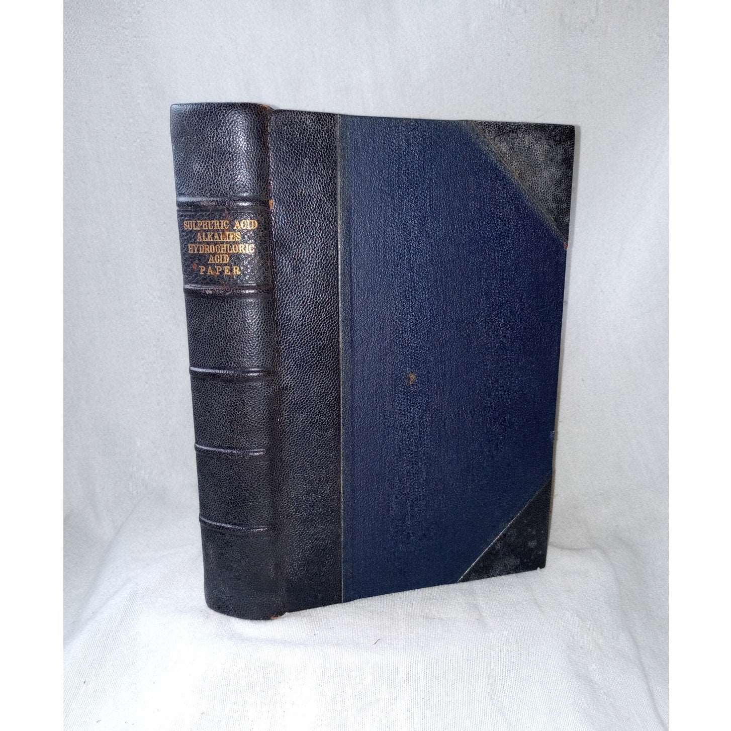 ICS Reference Library Sulphuric Acid Alkalies & Hydrochloric Acid 1910 Textbook