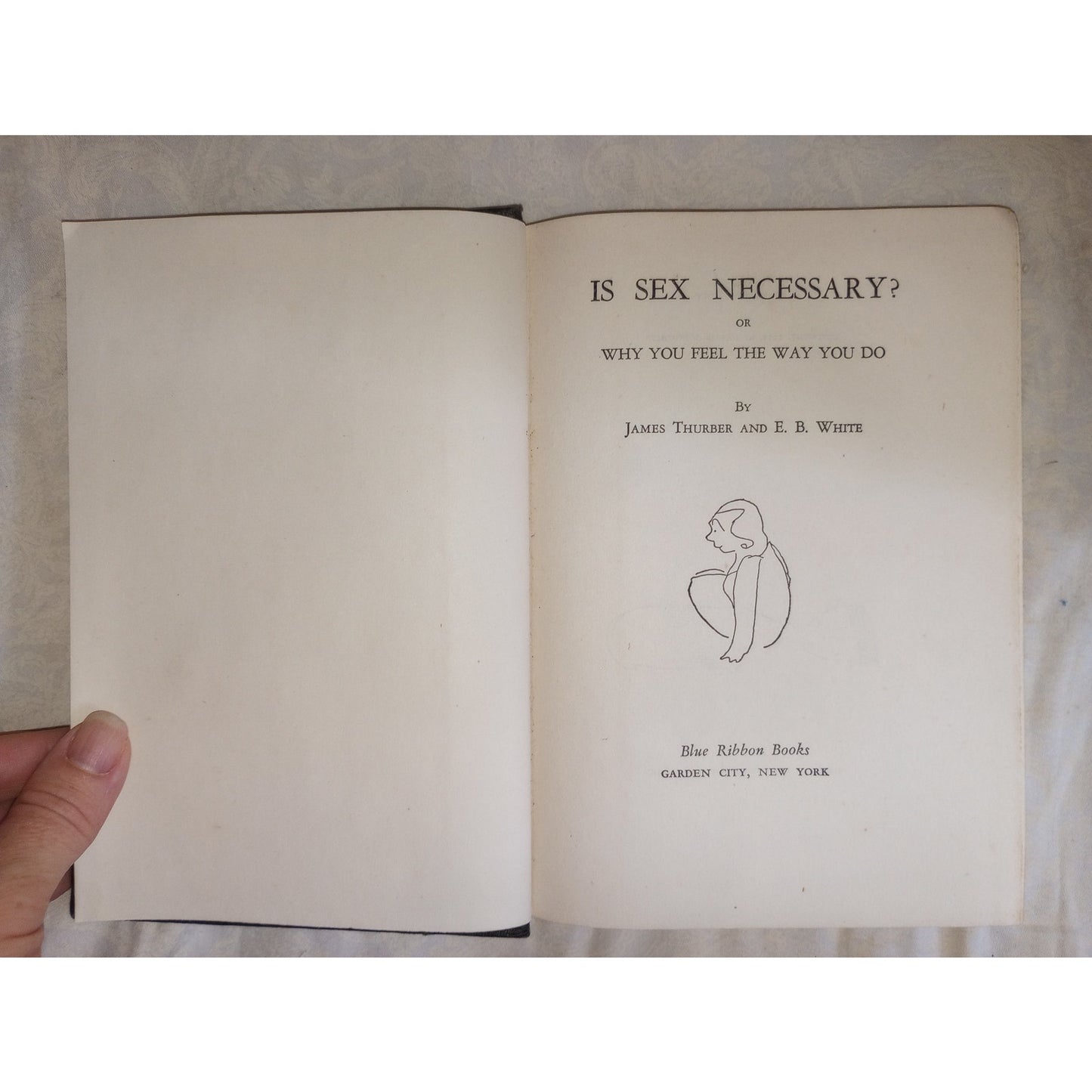 James Thurber E B White 1944 Is Sex Necessary? Or, Why You Feel the Way You Do