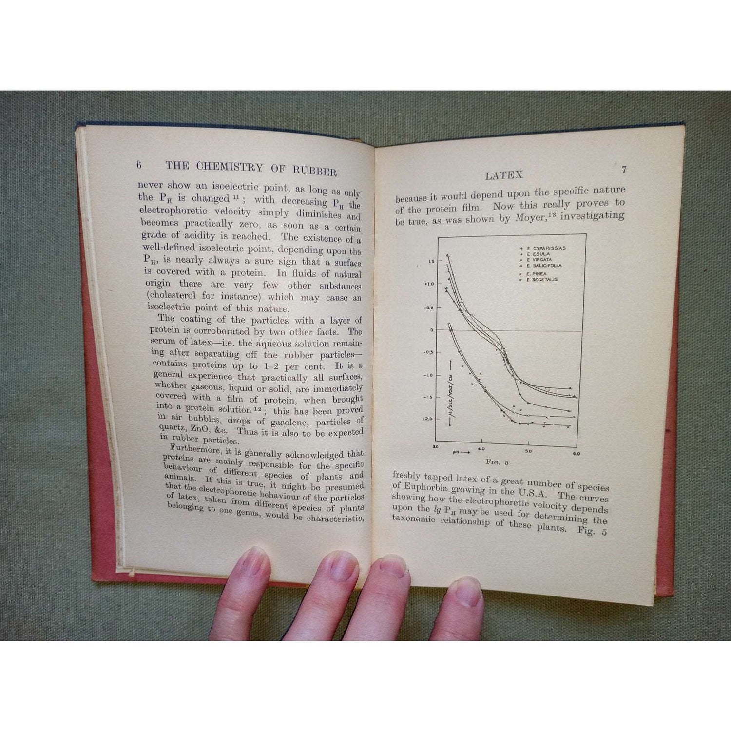 Chemistry of Rubber Methuen's Monographs H. Freundlich RARE 1935 First Edition