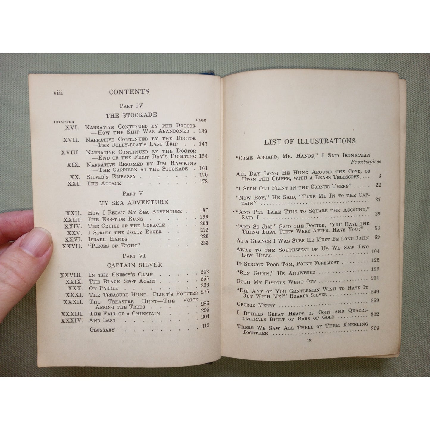 Vintage 1925 Treasure Island by Robert L. Stevenson; Illustrated by Frank Godwin