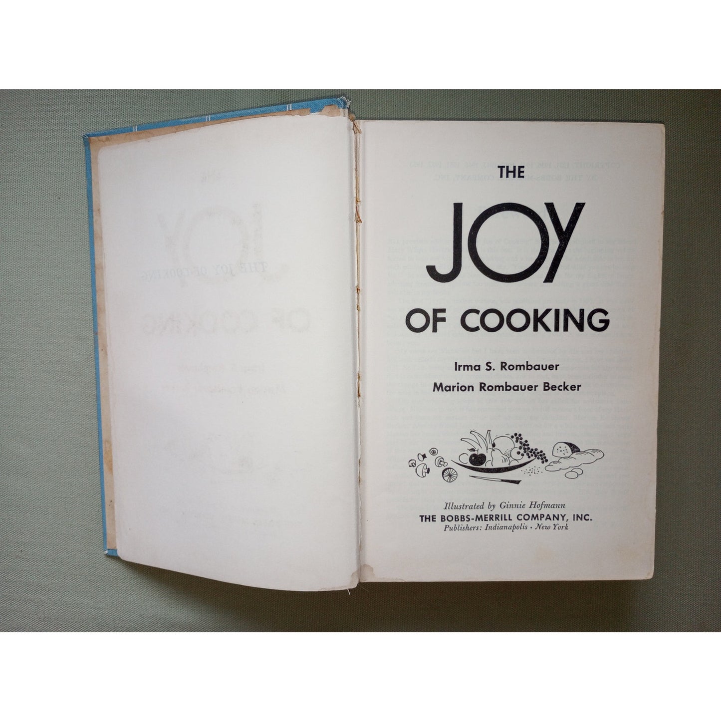 Set of 3 The Joy of Cooking 1953 1973 1975 Irma Rombauer Vintage Cook Books