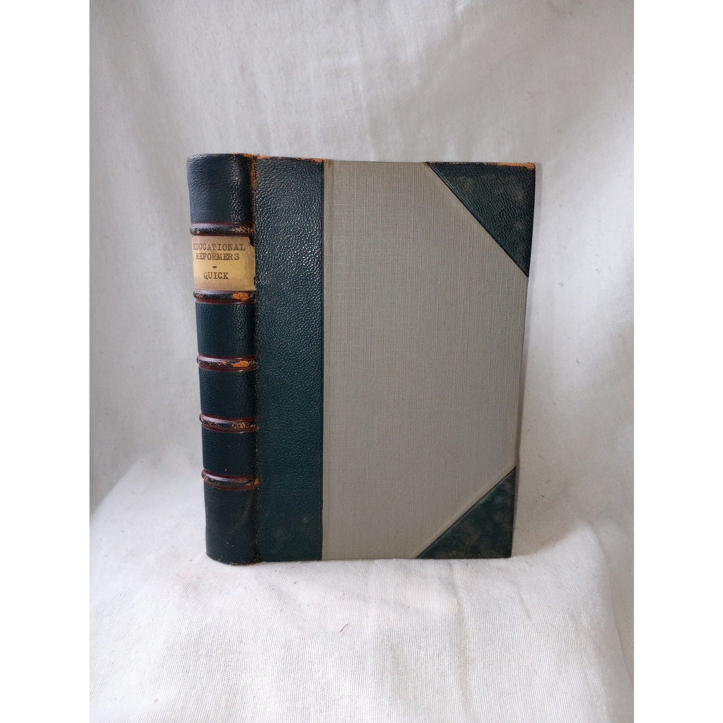 Essays On Educational Reformers By Robert Hebert Quick (1897) Leather Binding