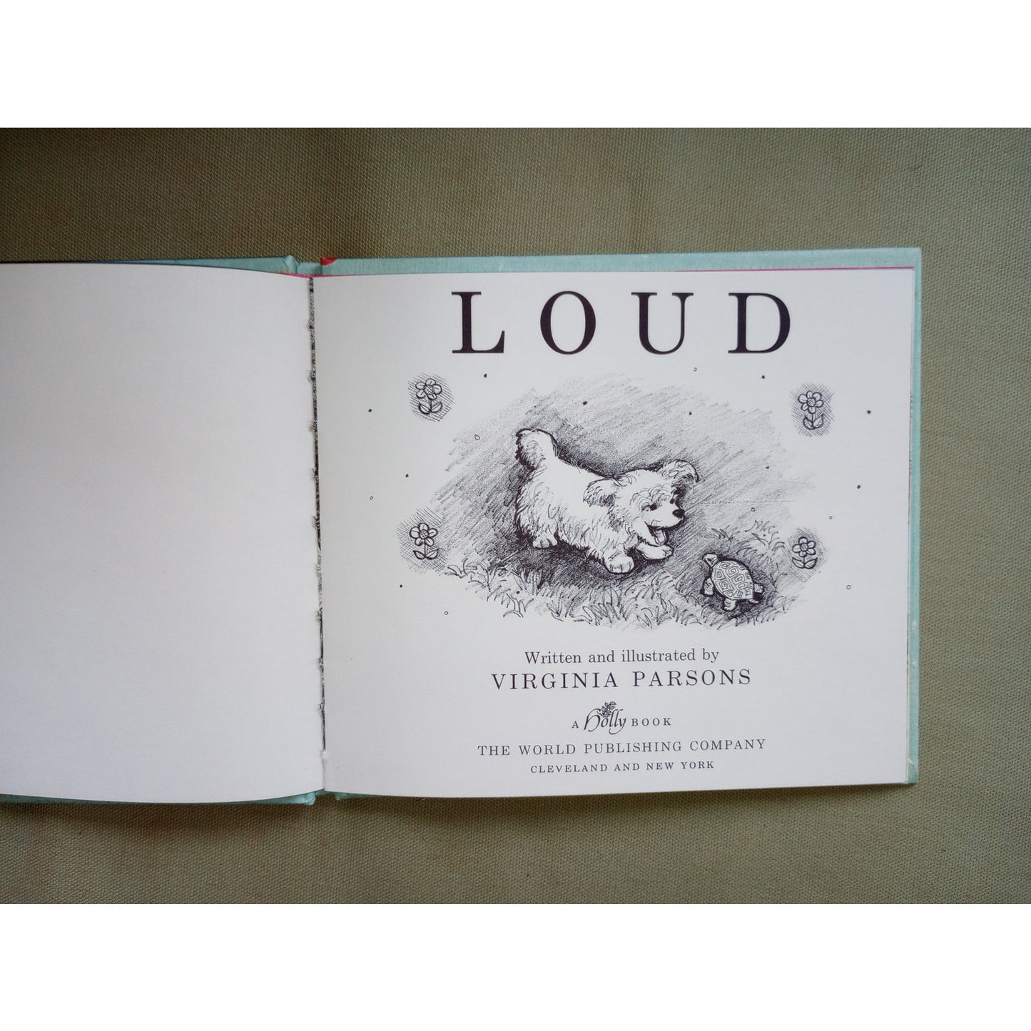 Vintage 1960s Children's Boxed Books Loud & Quiet Virginia Parsons Illustrated