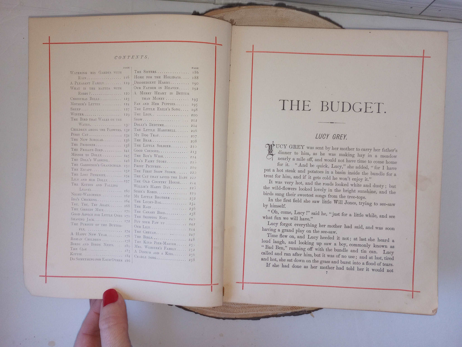 Budget of Stories for Boys and Girls Illustrated Victorian Children's Book