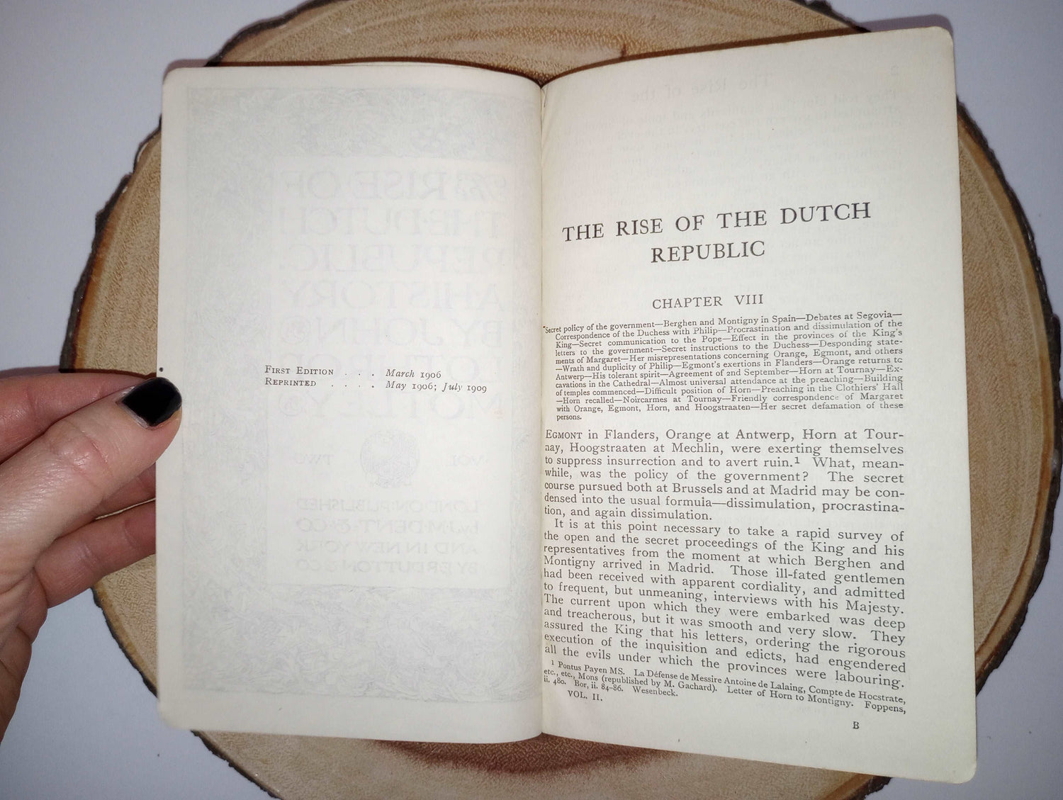 Rise of the Dutch Republic: A History Vol. II [John Lothrop Motley, 1909] Everyman's