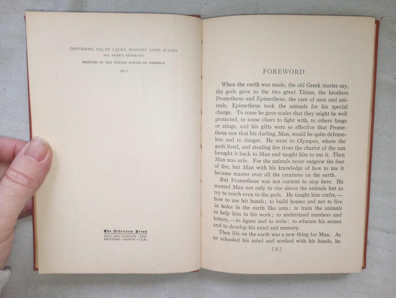 Boys of the Age: Their Dreams & Their Crafts [Laura Scales, 1922] Antique HC