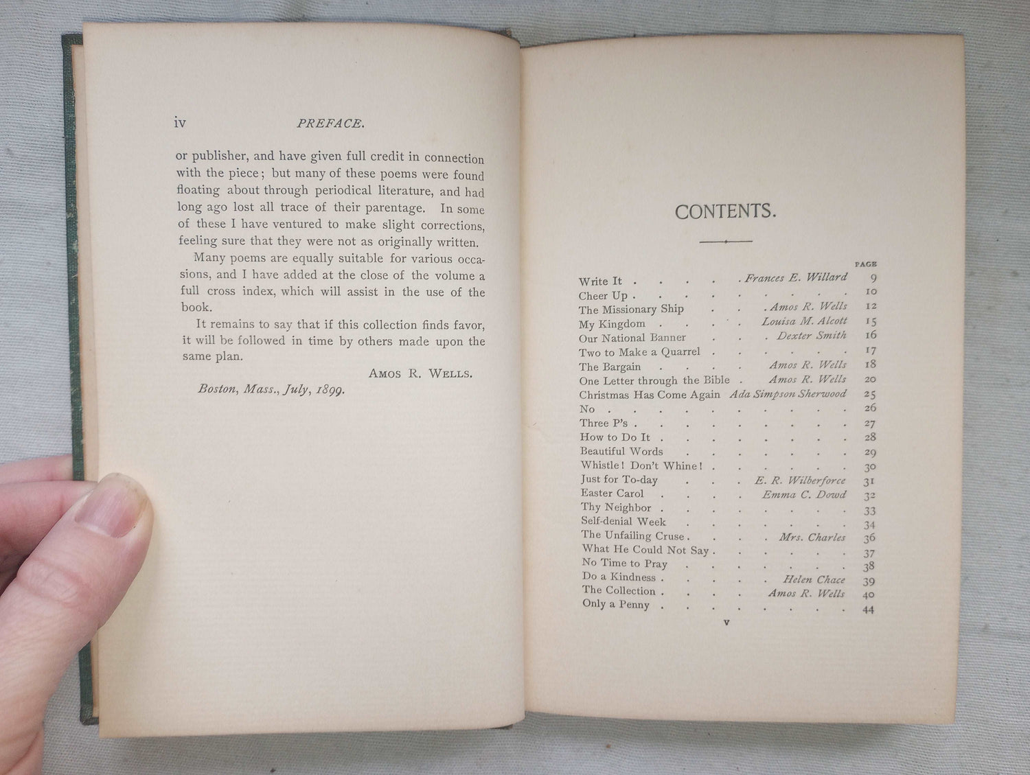 Junior Recitations [Amos R. Wells, 1899] United Society of Christian Endeavors