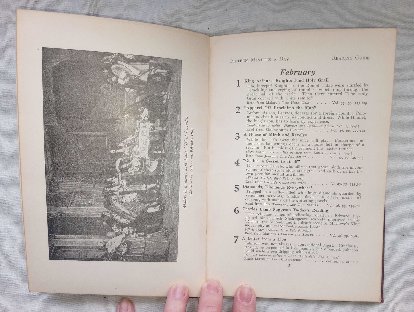 Fifteen Minutes A Day Reading Guide Dr. Elliot's Five Foot Shelf Of Books 1927