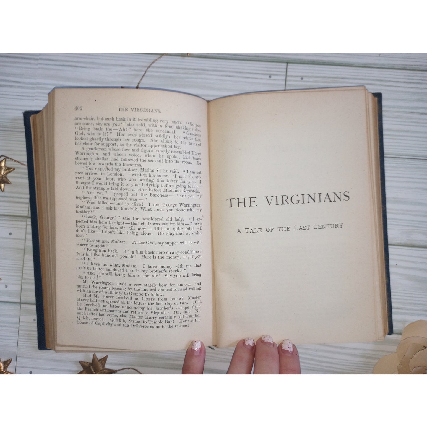 Antique Book The Virginians 1891 William Makepeace Thackeray Illustrated Edition